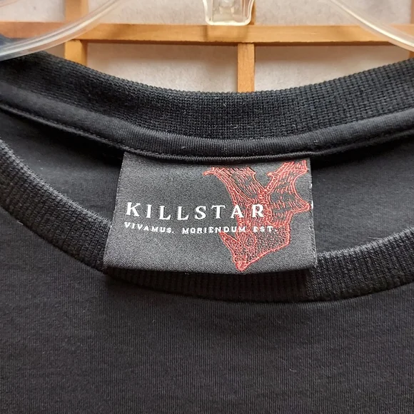 🖤💀 Killstar Danse Macabre Grim Reaper Shirt Unisex Mens XL - Picture 4 of 5